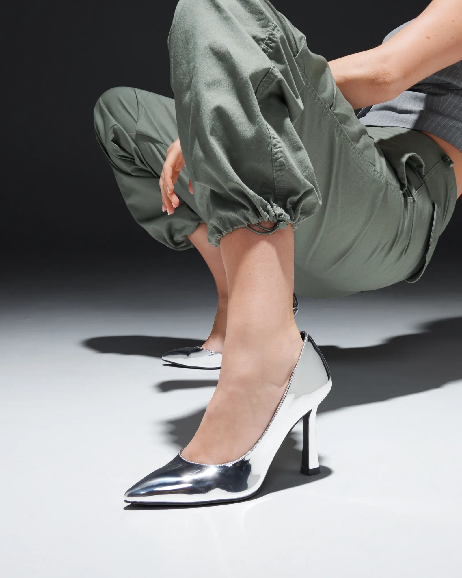 Temptress Pump Silver