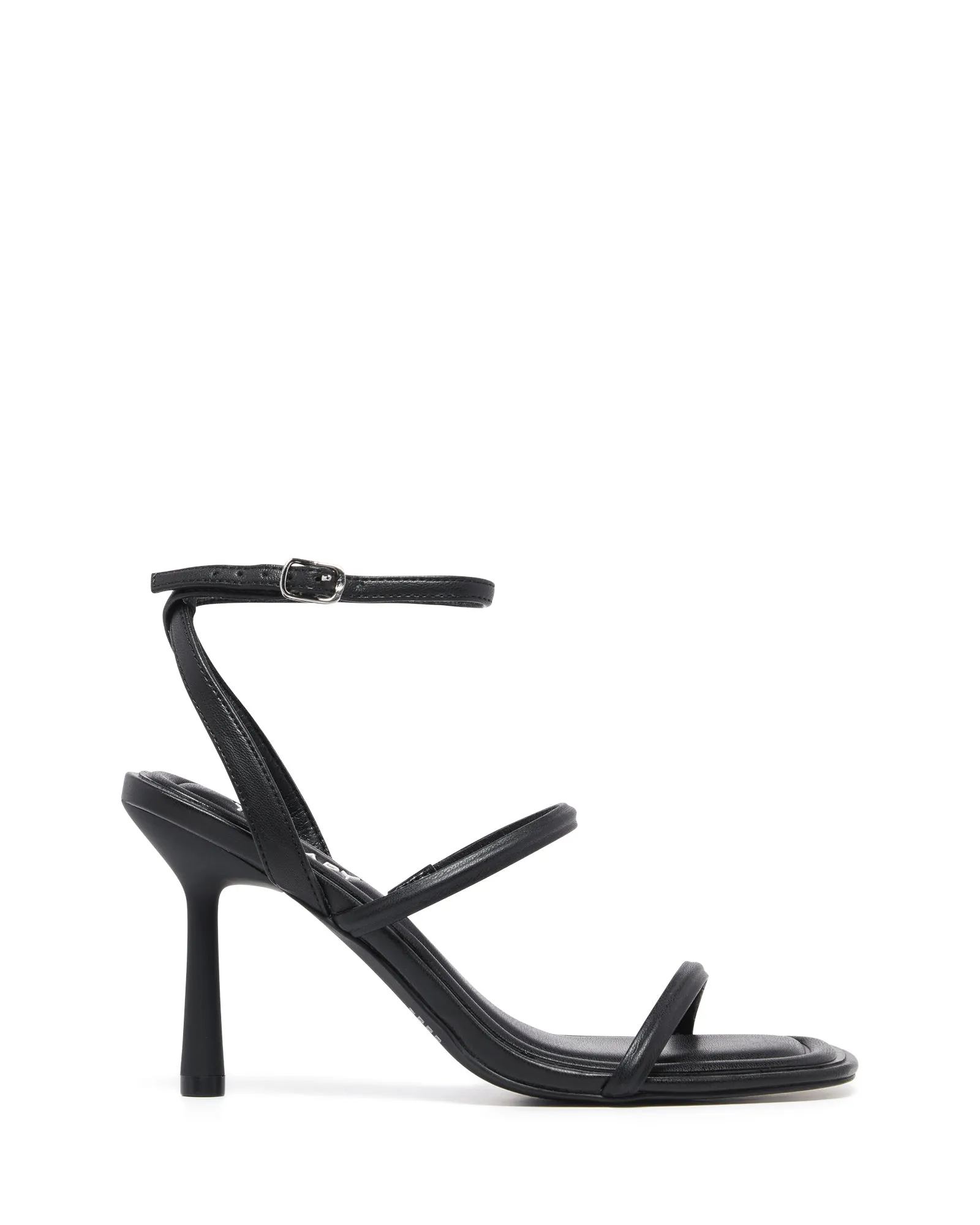 Teya Heel Black Smooth