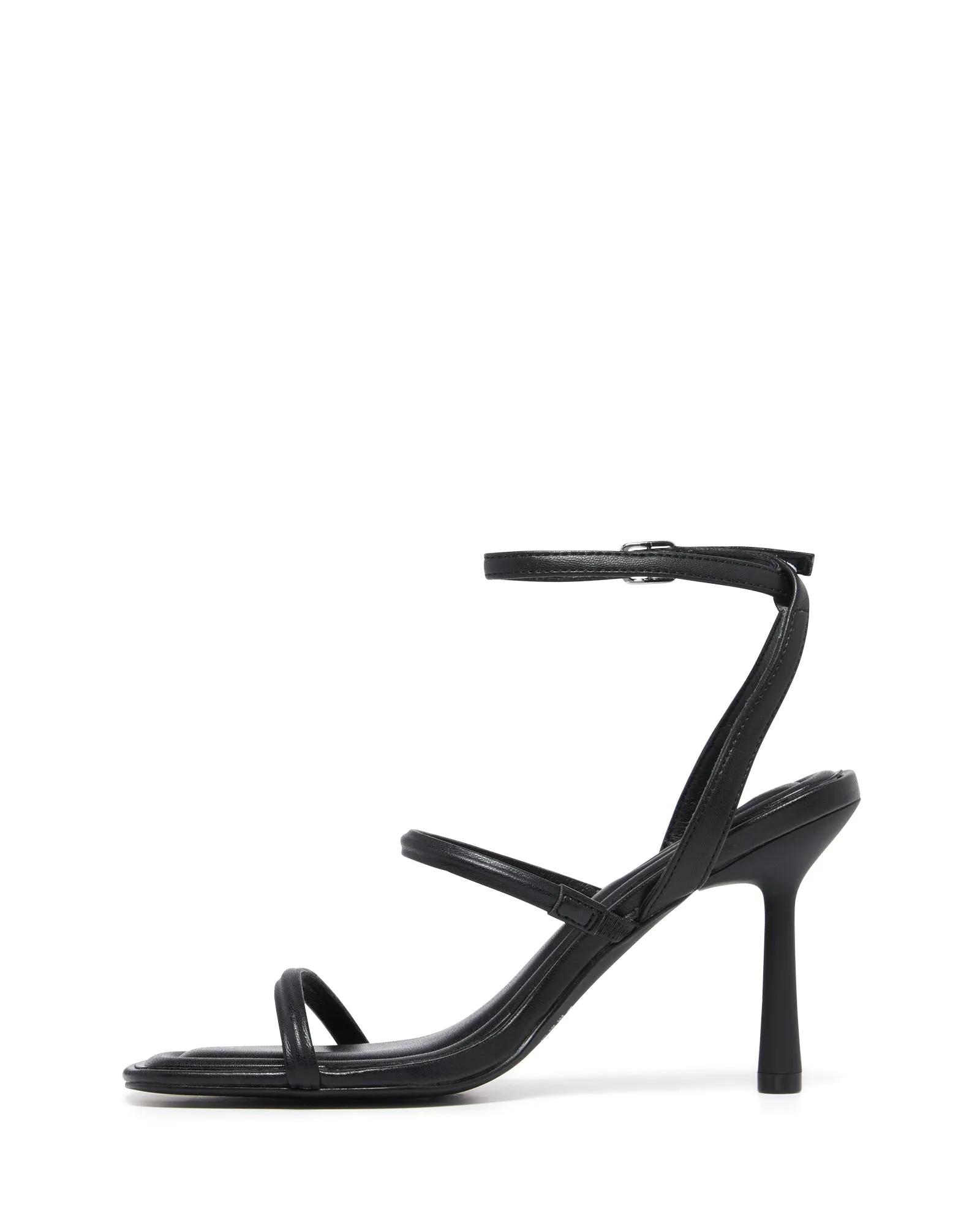 Teya Heel Black Smooth